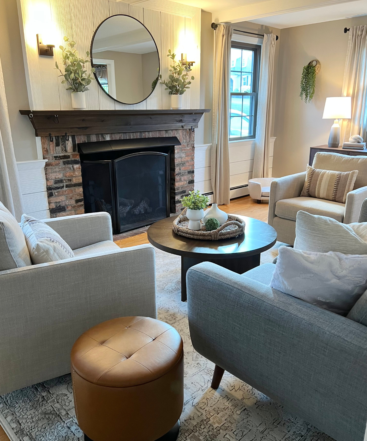 Timeless living room styling by HB Stevens